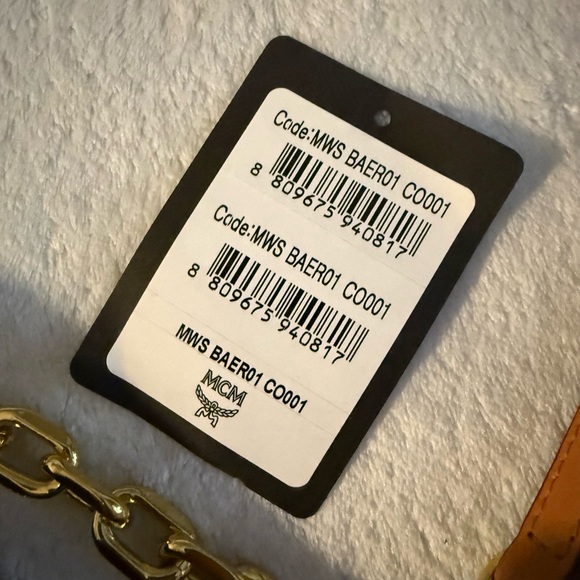 MCM monogram chain-linked shoulder bag - Picture 5 of 5